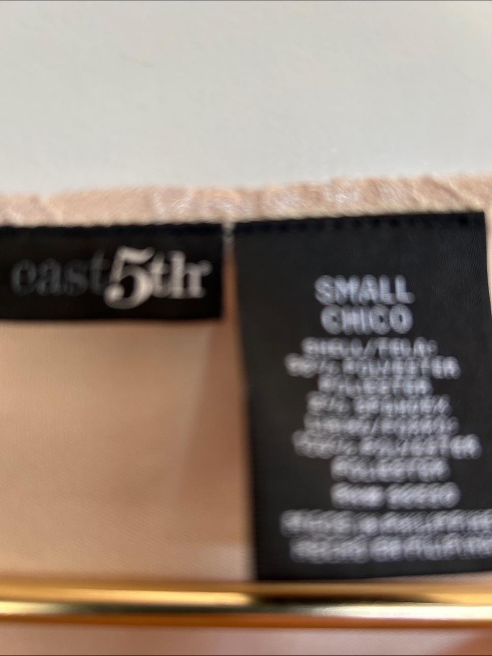 East 5th Ivory Lace Shell-S - Picture 2 of 10